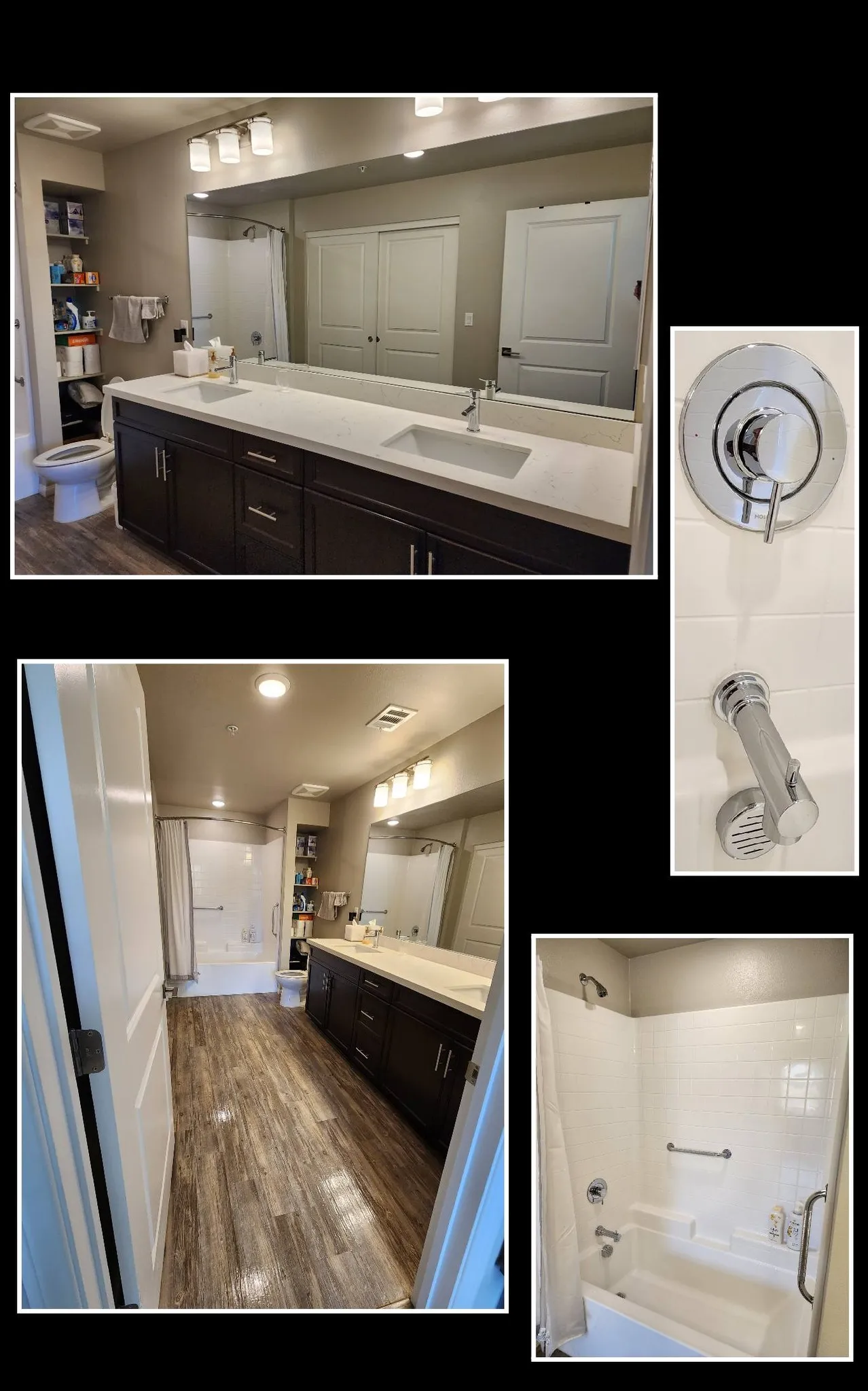 Bathroom refresh fixture cleaning result in St. George Utah