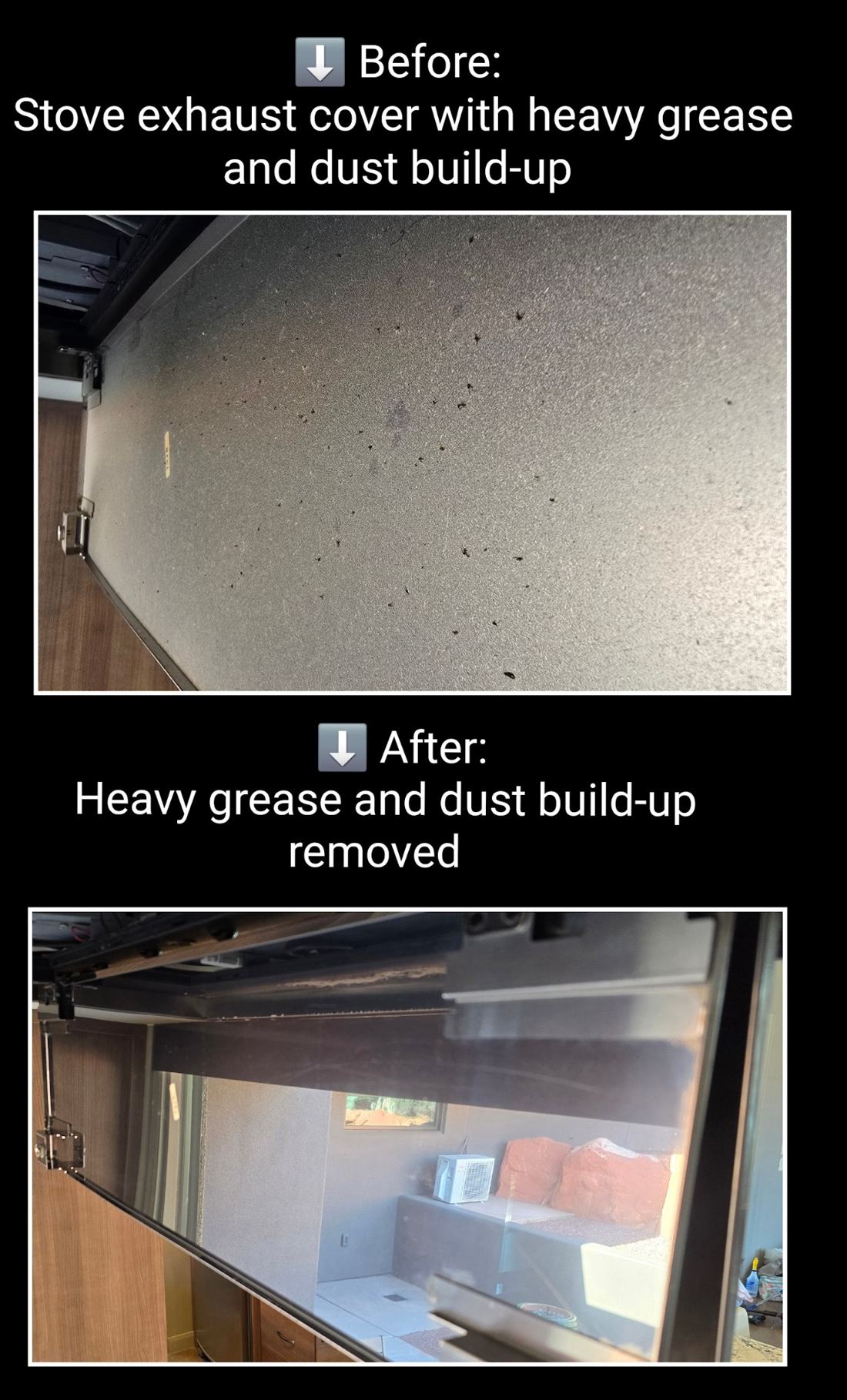 Kitchen Exhaust Cover Cleaning