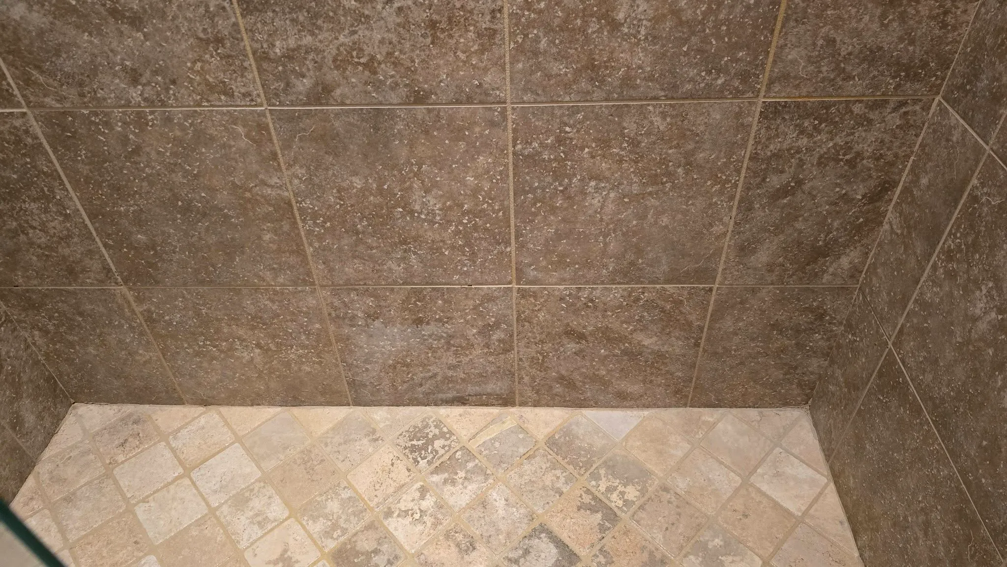 Shower restoration before bathroom cleaning in St. George Utah